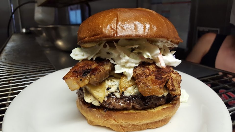 Blue Cheese Crunch Burger